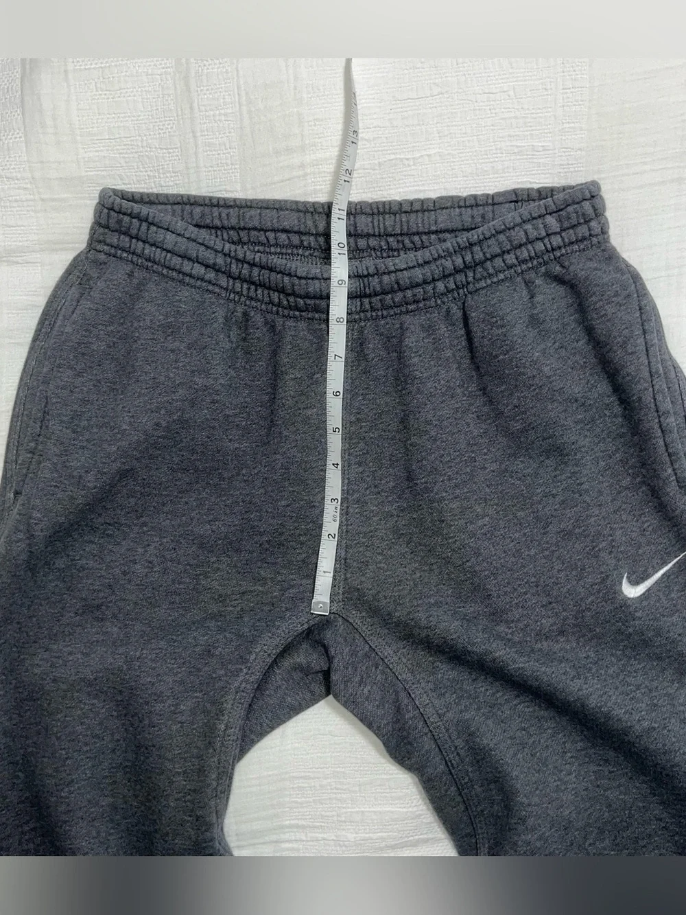 Nike Men’s Sportswear Club Fleece Dark Heather Gray Sweatpants Sz Medium Active